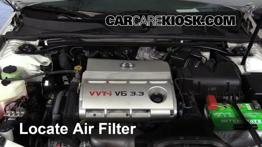2006 Toyota Solara SLE 3.3L V6 Coupe Air Filter (Engine)